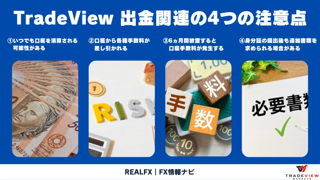 tradeview 出金拒否